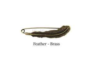 Feather - Brass