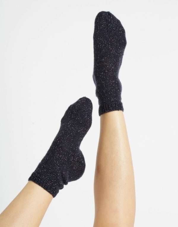 Wool and the Gang | Funkytown Socks, no frill - Night Fever Navy