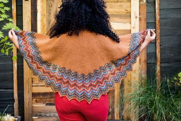 Shetland Trader - Vatna shawl