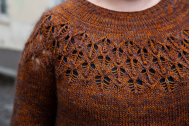 15 Lace Yoke Sweater Knitting Patterns You’ll Love